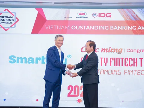 Ví điện tử SmartPay vinh dự nhận giải thưởng  “Công ty fintech tiêu biểu 2020”