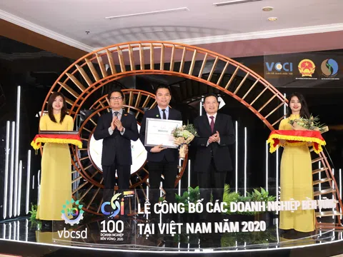 Herbalife Việt Nam tiếp tục được vinh danh Top 100 Doanh nghiệp Bền vững Việt Nam năm 2020